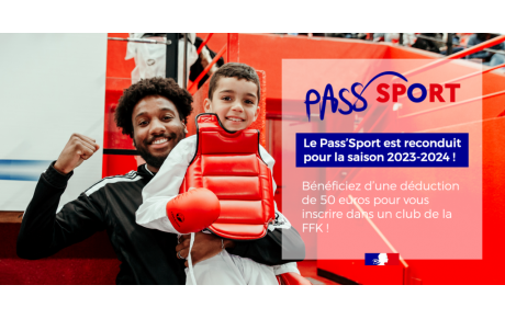 Le Pass'Sport est reconduit en 2023/2024